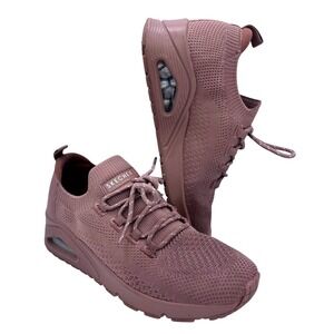 Skechers Women's UNO-EVERYWEAR Sneaker Size 6 Air Cooled Memory Foam Mid‎ Sole